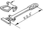 Kupplung getzt 22,5 mm,2St