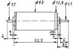 Faulhaber Motor 1331 gewuchte