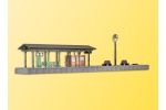 N Bahnsteig mit LED-Beleuchtung