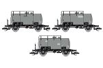 3er Set Kesselwagen Deutz Grau, Flicken, DR Ep.IV
