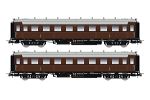 2er Set Personenwagen C4� Sa 07, K.S�chs.Sts.E.B. Ep.I