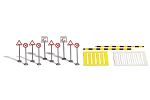 Verkehrsberuhigungs-Set H0