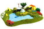 See mit Campingplatz H0