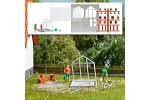 A-Set: Gewächshausaufbau