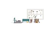 A-Set: Spielende Katzen H0