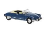 Citroen DS Cabrio, offen, blau