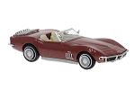 Chevrolet Corvette C3, dunkelrot