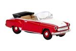 Wartburg 311 Cabriolet, rot/weiss