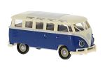 VW T1b Samba, hellbeige/blau