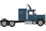 Mack RS 700, metallic blau