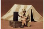 1:35 WWII Diorama-Set Zelt mit Figur