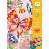 Glitzerbild: Schmetterlinge