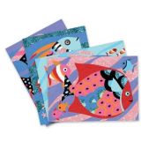 Farbsand - farbenfrohe Fische