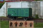 Set Olsenbande, Figuren und Tresorwagen (1:87)