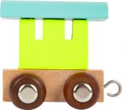 Buchstabenzug Waggon bunt