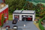 Garage mit Torantriebsteilen
