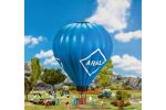 Heiluftballon mit Gasflamme