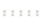 5 SMD-LEDs, wei