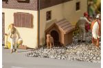 Hundehtte mit Hund