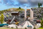 Betonmischwerk mit Kies-Verladung