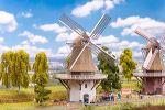 Windm�hle mit Putzsockel