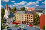 Stadthuser mit Apotheke und Delikatessenhandel