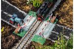 Bahnschranke mit Antrieb