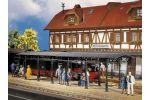 berdachter Bahnsteig