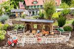 Pferdeunterstand mit Koppelza