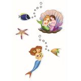 Sticker: Meerjungfrauen - Mermaids