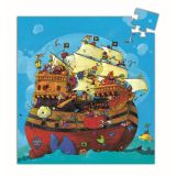Silhouette Puzzle: Barbarossas Boot - 54 Teile