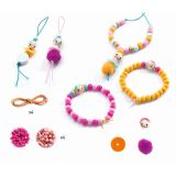 Schmuck basteln: Perlen und kleine Mdchen