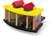Eisenbahnzubehr Lokschuppen