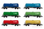 D-BASF, 6-tlg. Display 4-achs Kesselwagen