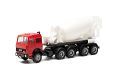 Unic Betonmischer-Sz, rot/weiss
