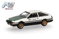 Toyota Corolla AE86, wei/grn