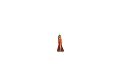 Dame im roten Kleid