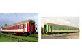 2er Set Personenwagen 2. Klasse und 2. Klasse PKP IC VI