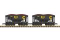G-Schttgutwg. B&O 2er Set m