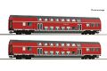 2er Set Doppelstockwagen DB-AG