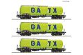 3er Set Kesselwagen Zacns GAT