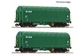2er Set Schiebeplanenwagen On Rail