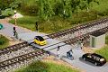 Bahnbergang - Halbschranke
