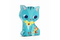 Formen Puzzle: Katze und Ihre Freunde (24 Teile)