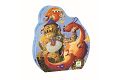 Formenpuzzle: Vailland und der Drachen