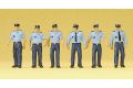Polizisten in Sommeruniform,