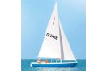 Segler (3). Segelboot Korsar