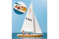 Segler (4). Segelboot Korsar