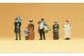 Passanten. Um 1900