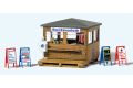 Kiosk mit Bootsverleih. Bausatz